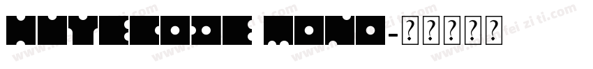 huyecode mono字体转换